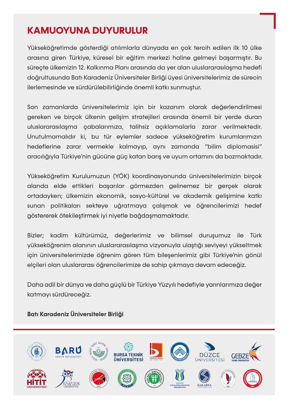 Batı Karadeniz Üniversiteler Birliği